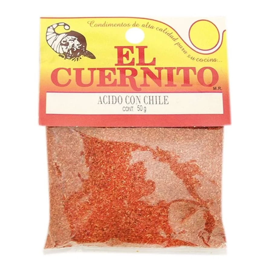 Acido Con Chile El Cuernito 50 Gr.