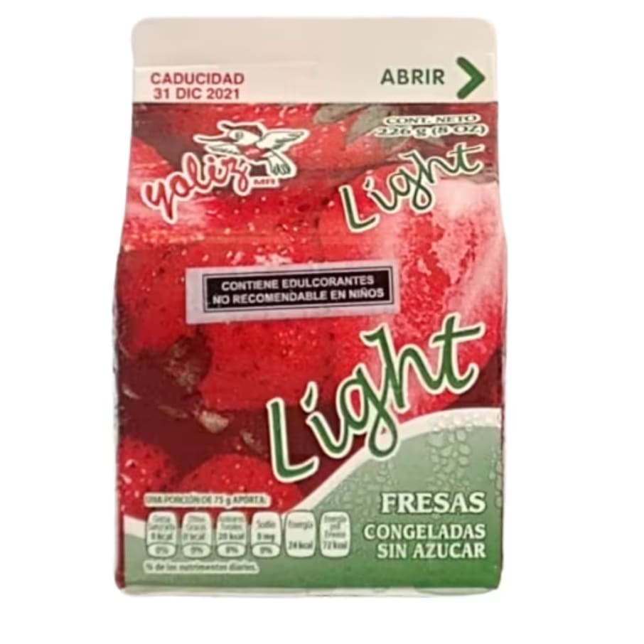 Fresa Ligth Yoliz 226Gr