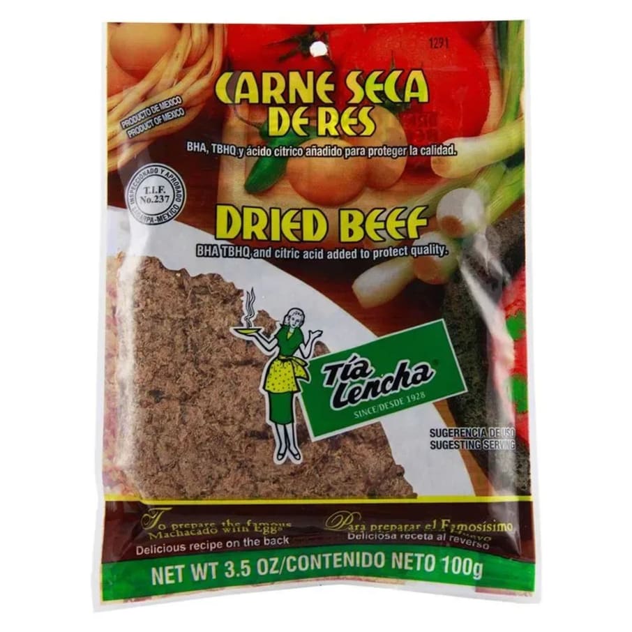 Carne Seca Tia Lencha 25 Grs. Pieza