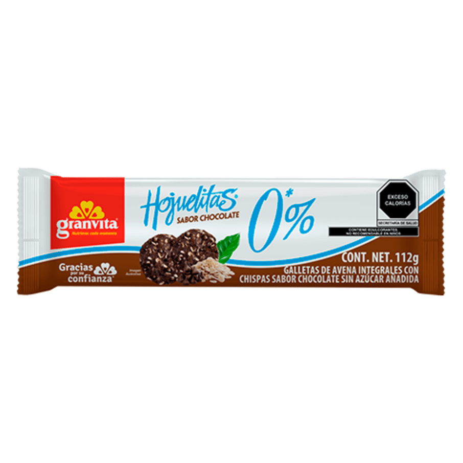 Galletas Granvita Cero Azucar Choco 112 Gr