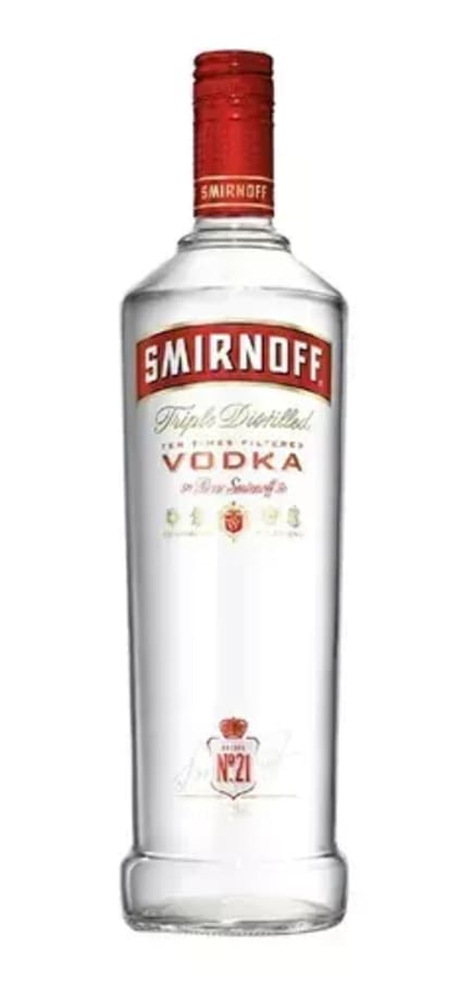 Vodka Smirnoff Etiqueta Roja 750 Ml