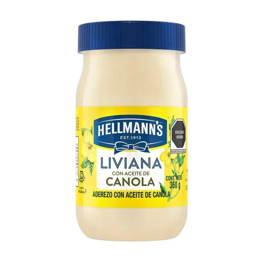 Mayonesa Hellmanns Liviana 360 Gr