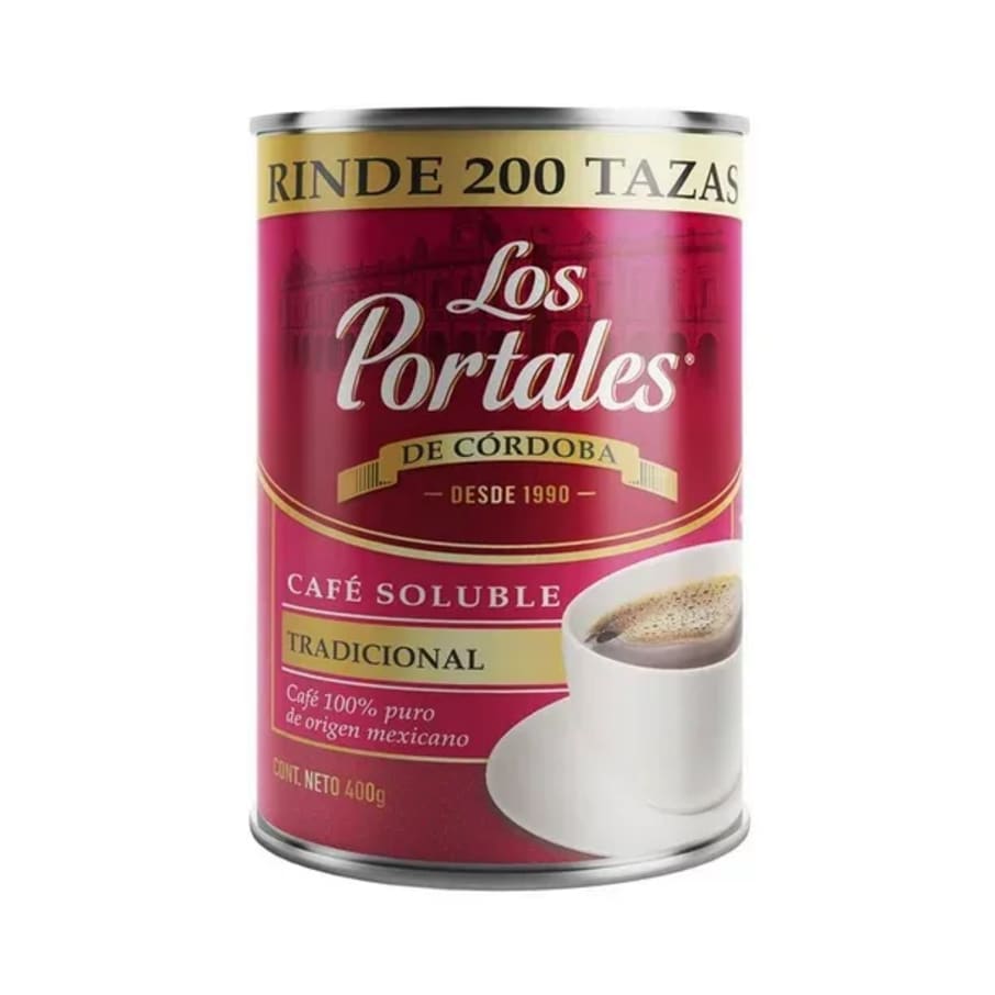 Café Soluble Portales Lata 400 Gr