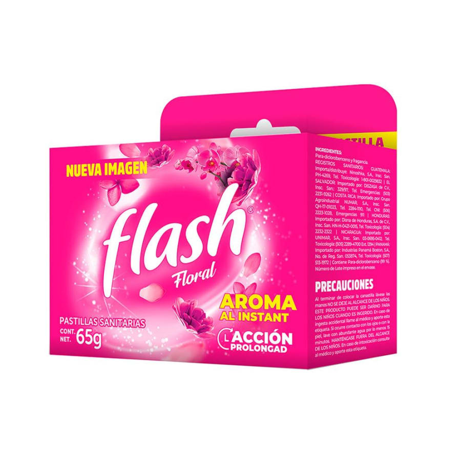 Pastilla En Canastilla Floral Flash 65 Gr