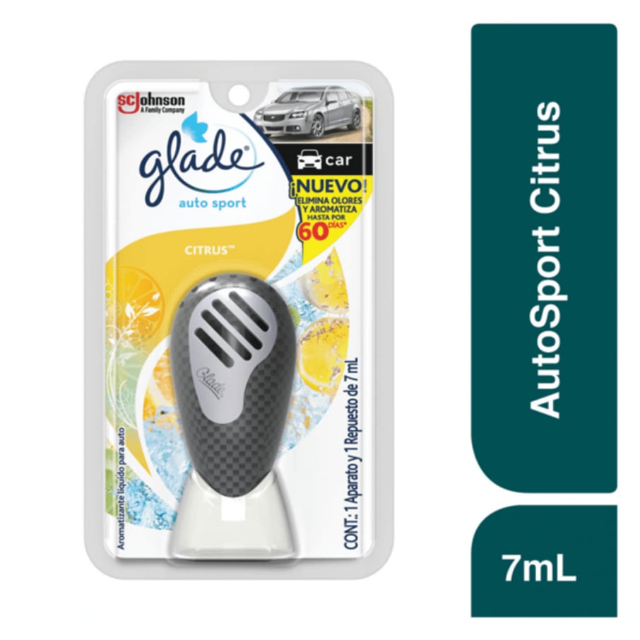 Glade Auto Sport Citrus Ap 7Ml