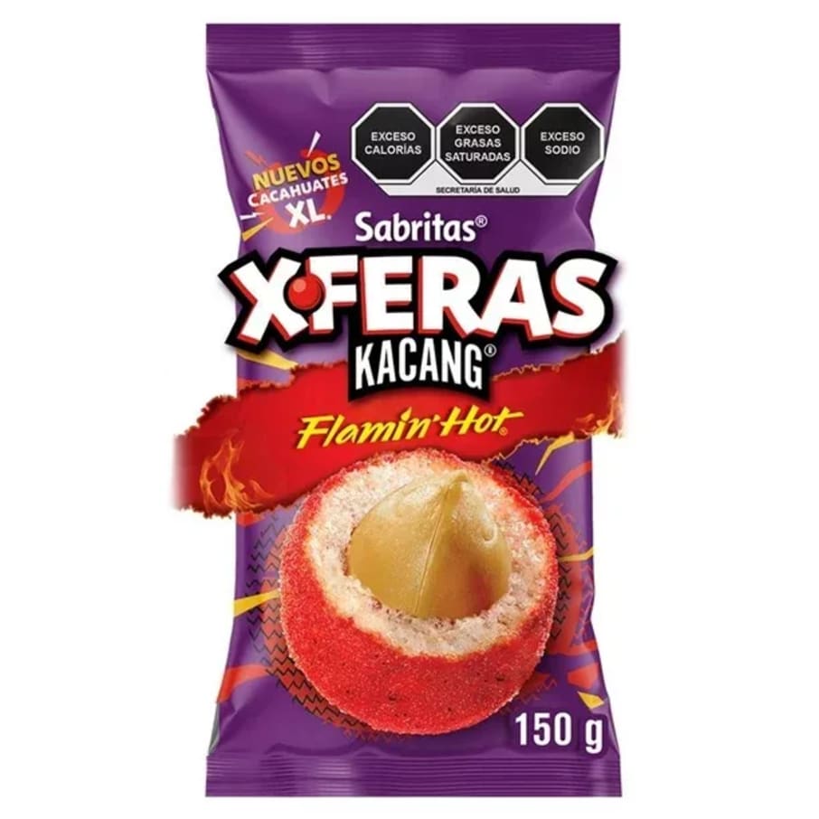 Kacang Xferas Flamin Hot 150 Gr