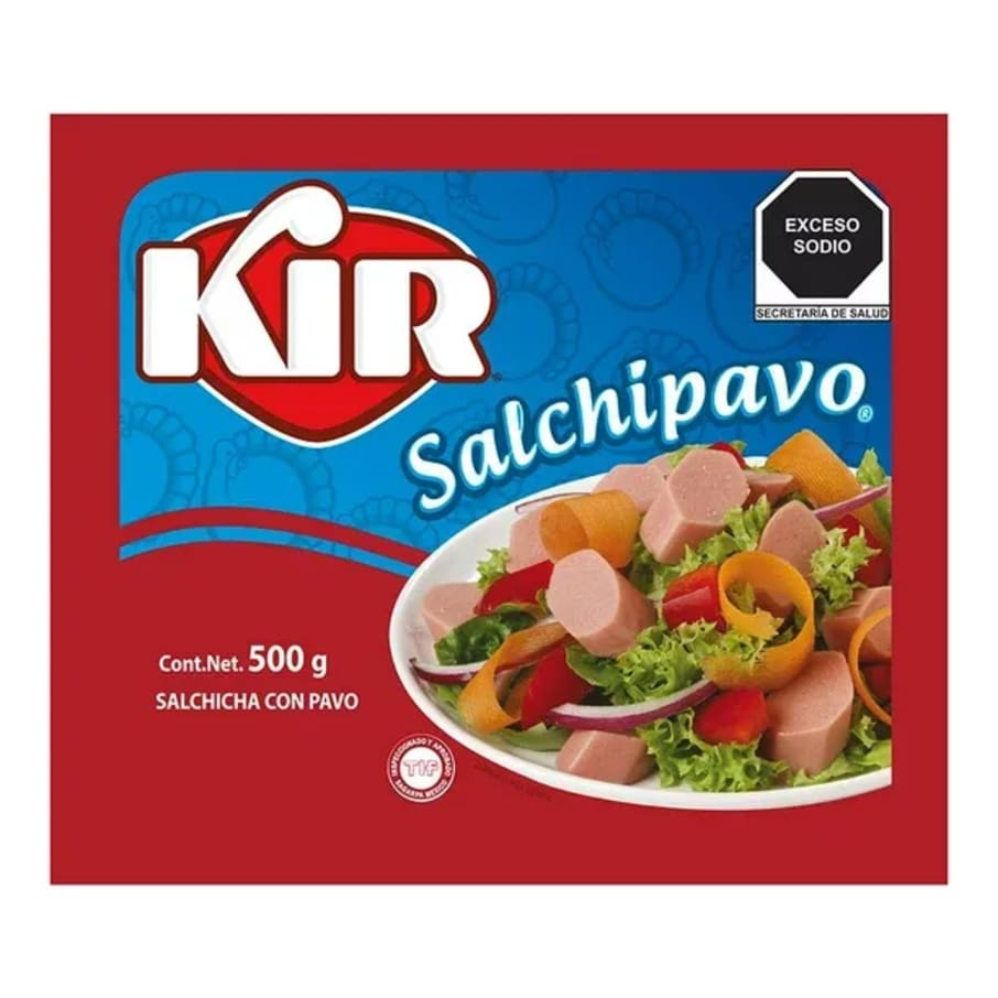 Salchipavo Kir Pqt 1Kg