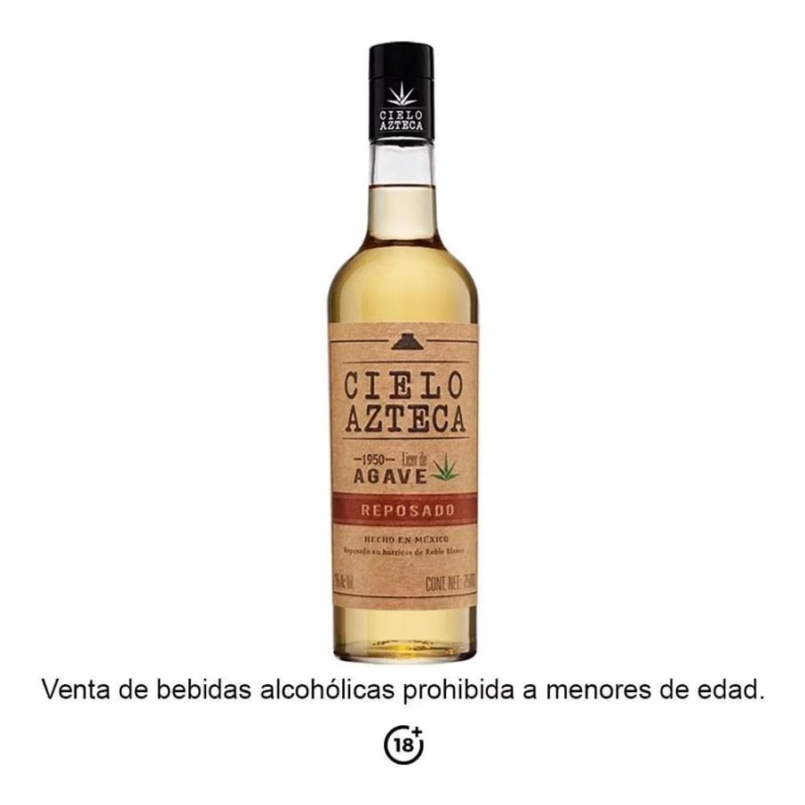 Licor De Agave Cielo Azteca Reposado 750 Ml