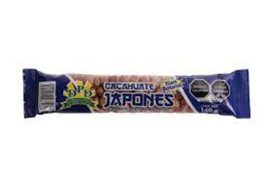 Cacahuate Japones Natural 140 Gramos Pieza