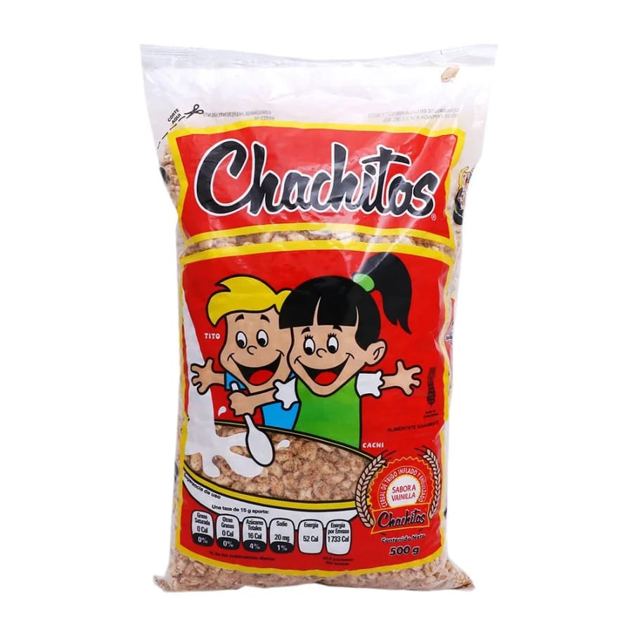 Cereal Chachitos De Trigo Inflado 100 Gr Aa, A