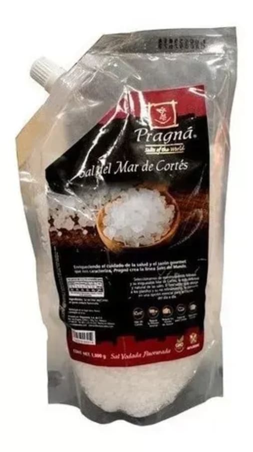 Sal En Grano Pragna Mar Del Cortes Bolsa 1 Kg