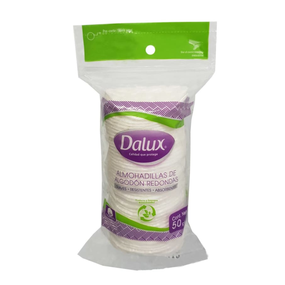 Pads Faciales Dalux Circulares 50Pz