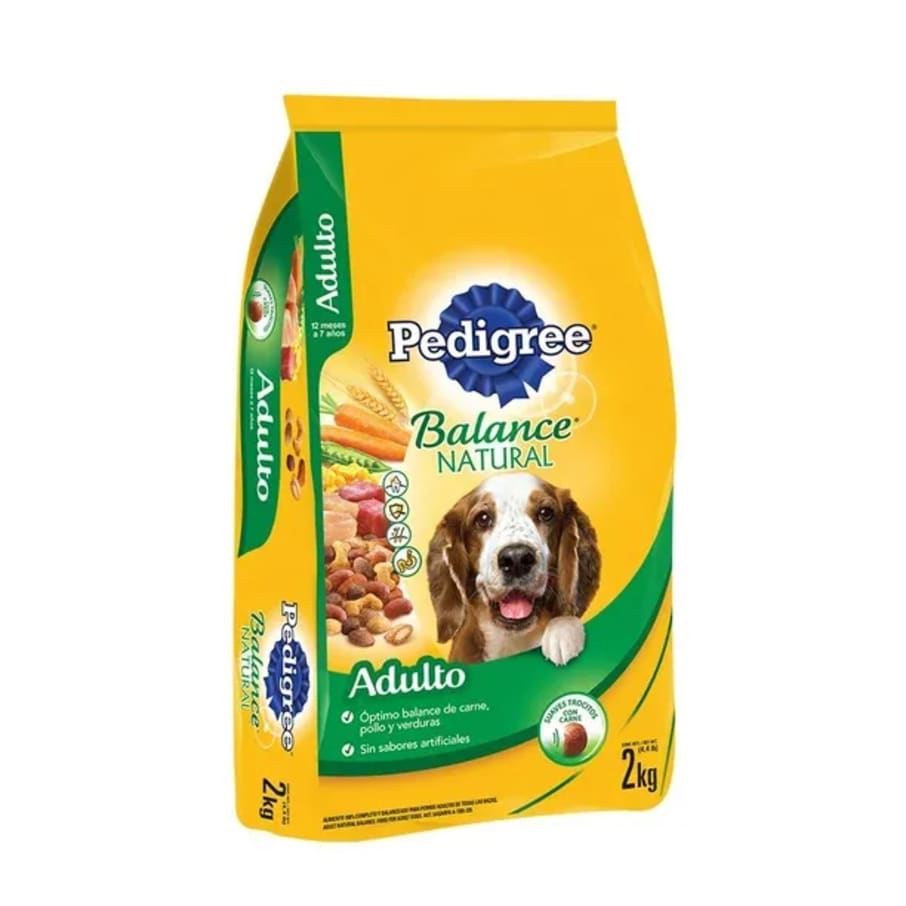 Alimento Pedigree Balance Natural 2 Kilos