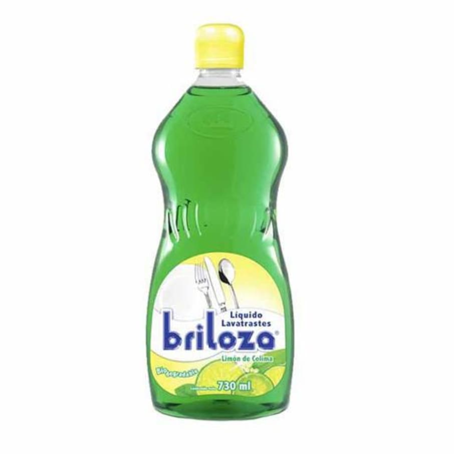 Lavatrastes Briloza Limon De Colima De 730 Ml.