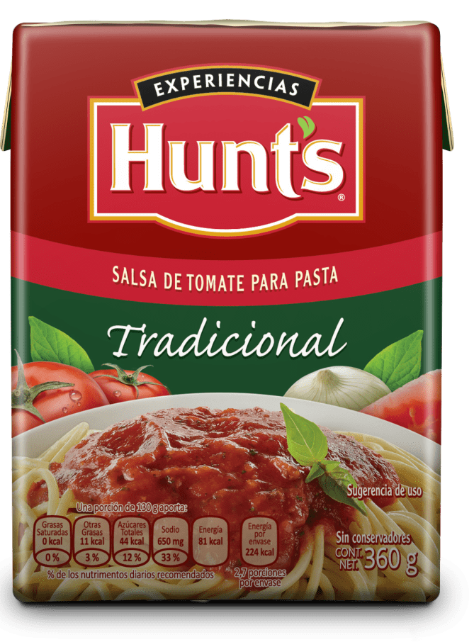 Salsa Hunts Para Pasta Tradicional 360 Gr