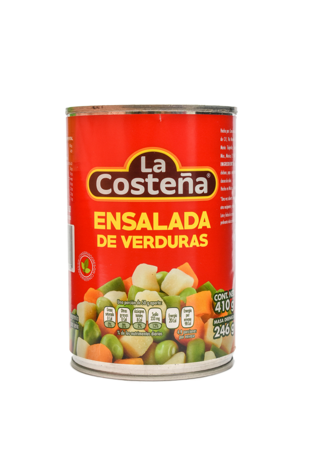 Ensalada De Verduras La Costena 410 Gr