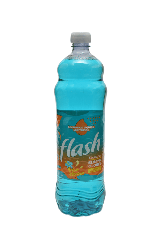 Limpiador Liq. Flash Brisa Marina 1 Lt
