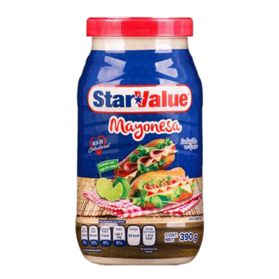 Mayonesa Star Value 390 Gr Todas