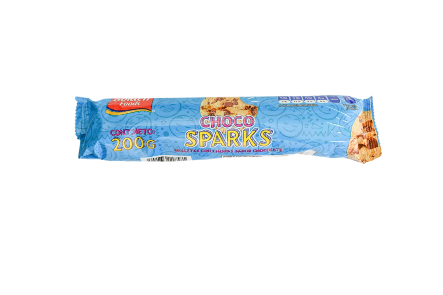 Galletas Golden Choco Sparks 200 Gr Rollo Todas