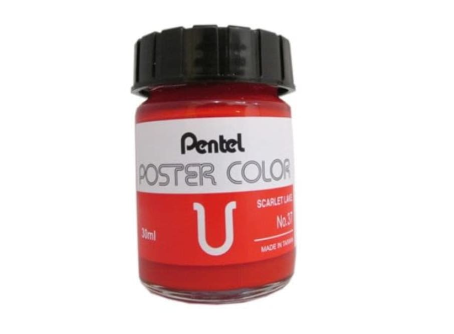 TEMPERA PROFESIONAL 30ML 37 ESCARLATA / ROJO BERMELLON