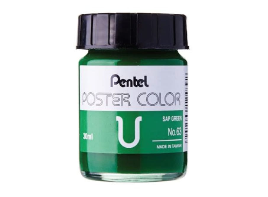 TEMPERA PROFESIONAL 30ML 63 VERDE OSCURO