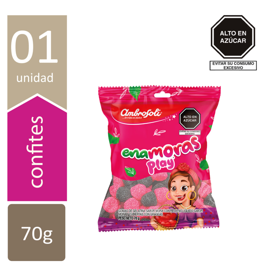 GOMAS MORAS 70GR