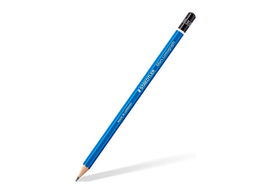 CAJA STAEDTLER LAPICES LUMOG. 5H 12 UNID (100)