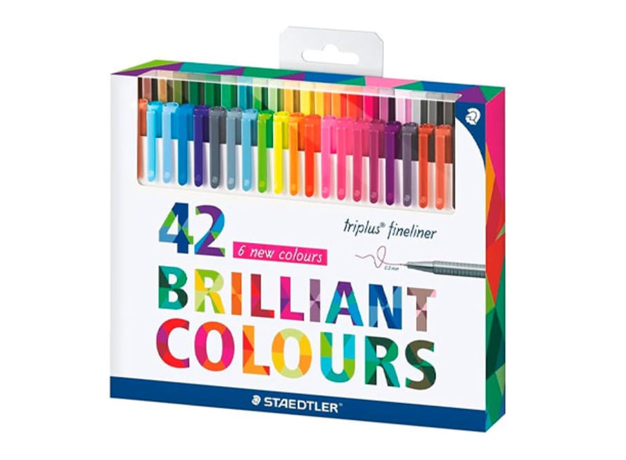 CAJA STAEDTLER FINELINER TRIPLUS 42 COLORES (334 C42)