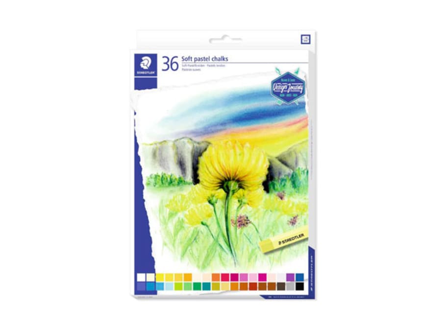 PASTELES STAEDTLER BLANDOS KARAT ESTUCHE 36 UNID