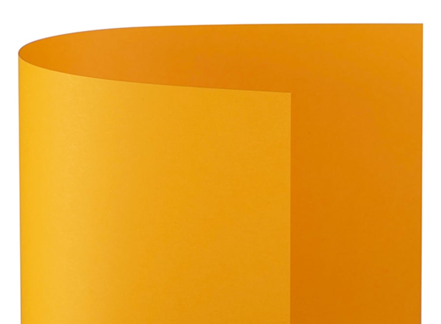 PAQ. 25H 200GSM BURANO GIALLO ORO MEDIO PLIEGO 50X70CM