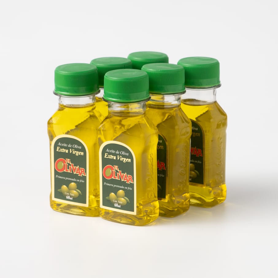 PACK X 6 ACEITE DE OLIVA EXTRA VIRGEN MINIATURAS