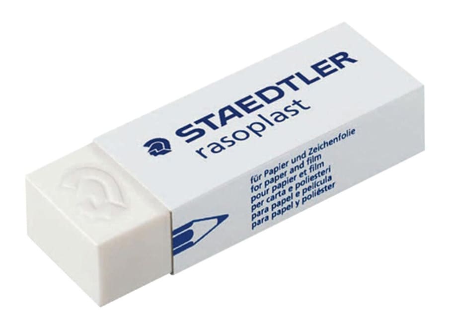 CAJA STAEDTLER BORRADOR RASOPLAST 20 UNID
