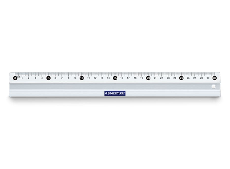 REGLA STAEDTLER DE ALUMINIO 30CM (563 30)