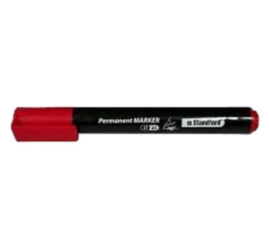 Plumón Indeleble Permanent Marker ST-23 Rojo Blister x 1 Unidad