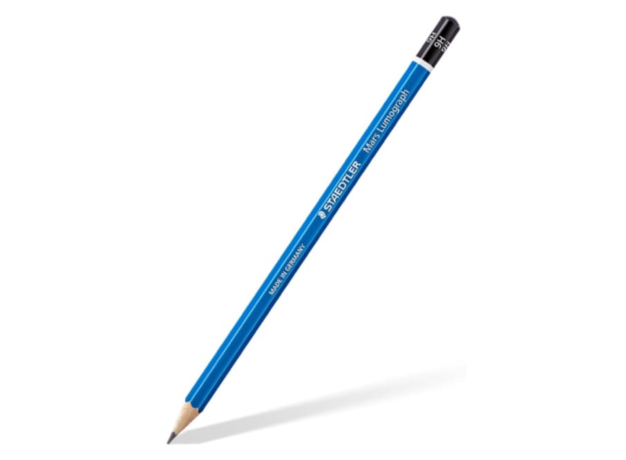 CAJA STAEDTLER LAPICES LUMOG. 9H 12 UNID (100)