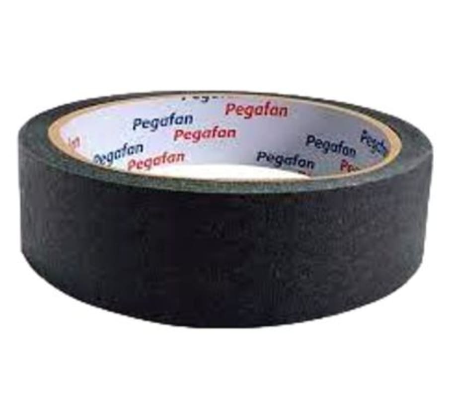 Cinta Masking Tape 1 in x 20 yd Negro