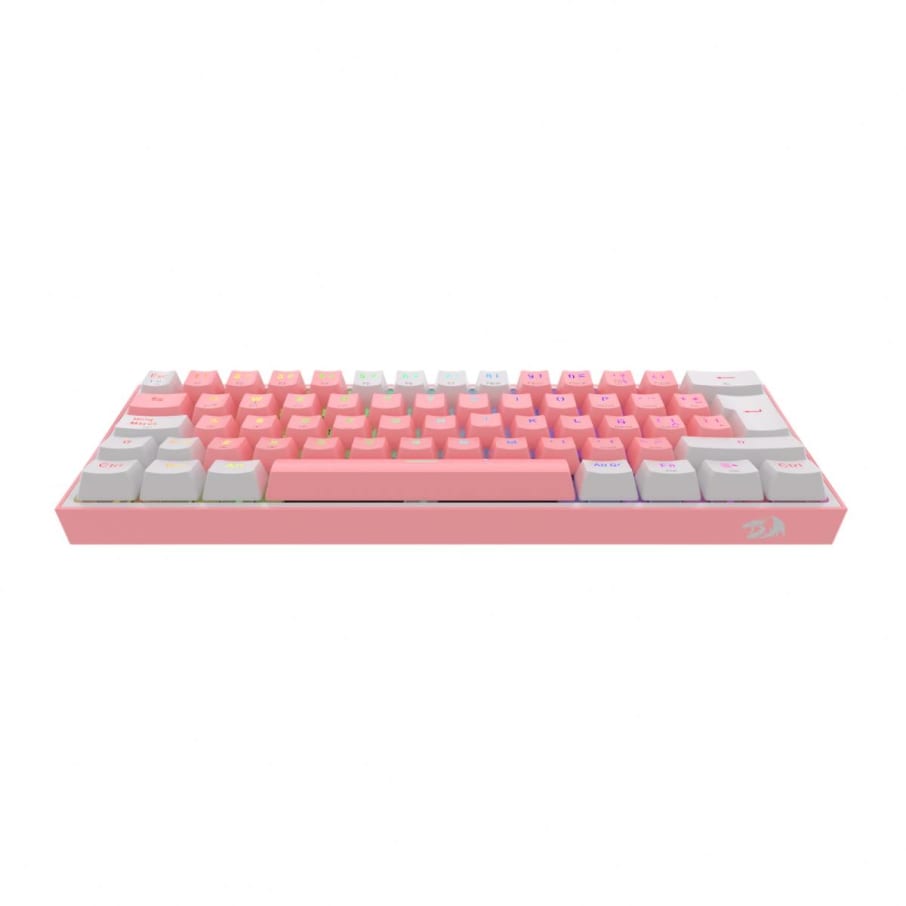 Teclado Mecánico Gamer Redragon FIZZ PRO Wireless K616 RGB – Pink