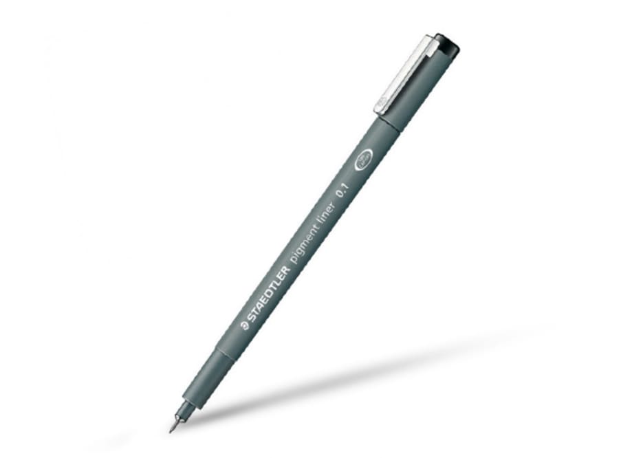 CAJA ESTILOGRAFO PIGMENT LINER 0.1 MM 10 UNID (308)