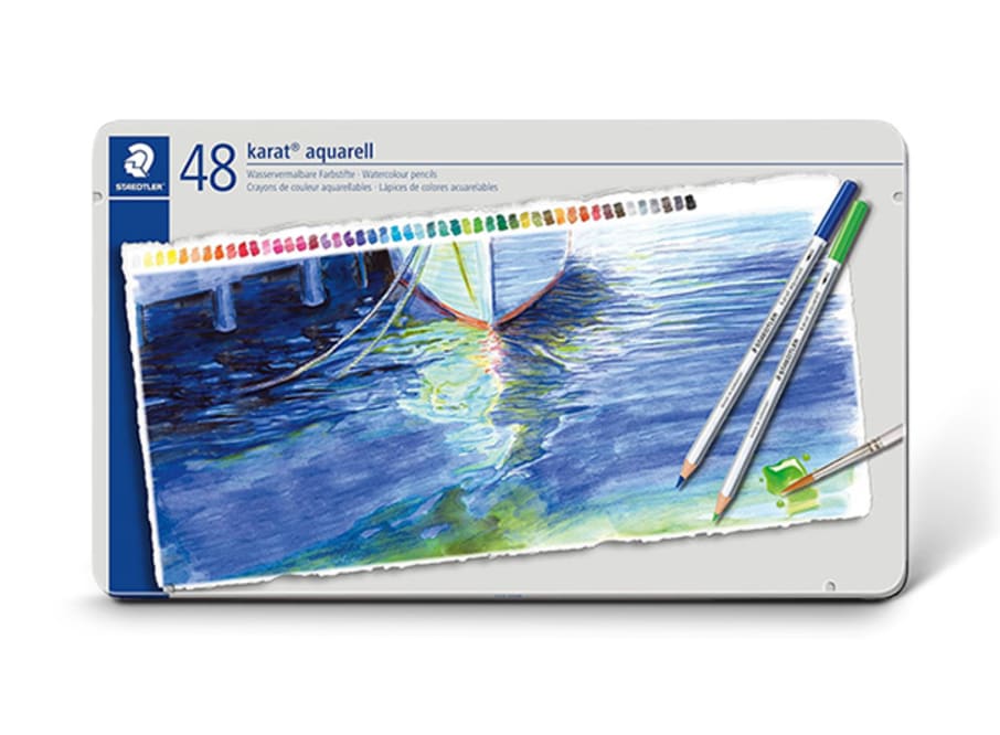 CAJA LAPICES ACUARELA KARAT 48 UNID (125 M48)