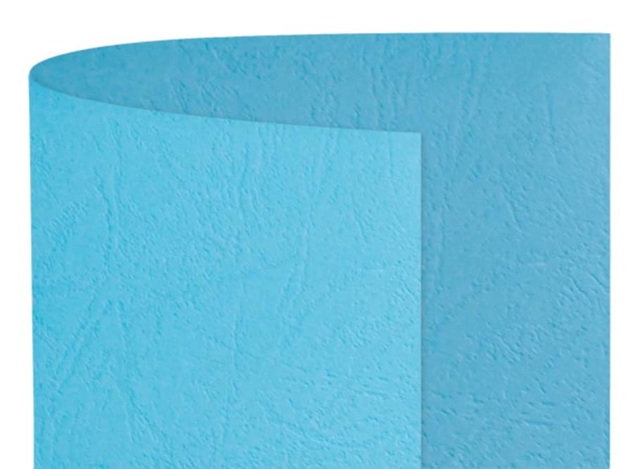 PAQ. 100H 225 GSM LEATHER PEACOCK BLUE 70X100CM