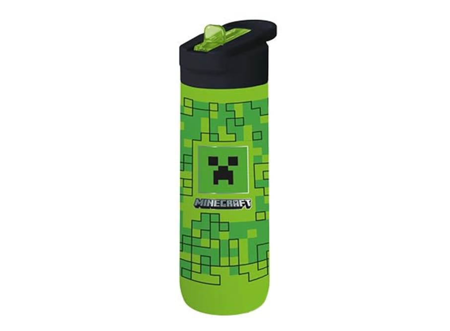 BOTELLA SIPPER PP 820 ML MINECRAFT