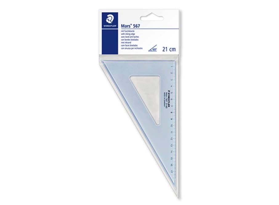 SET STAEDTLER DE ESCUADRAS 31CM (567 31)