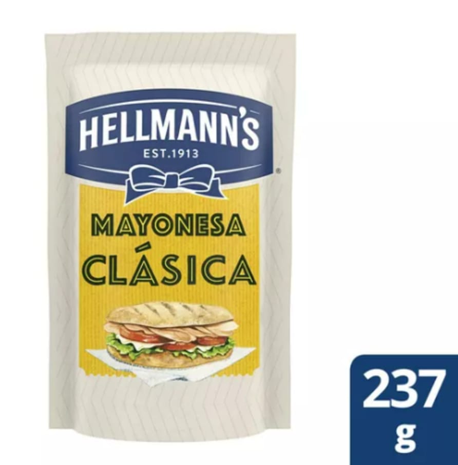 Hellmanns clasica doypack 237GR 