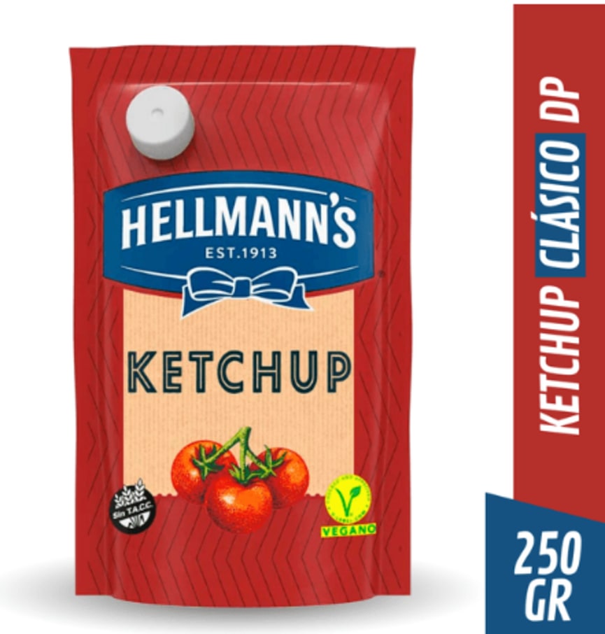 KETCHUP HELLMANNS 250 GR 