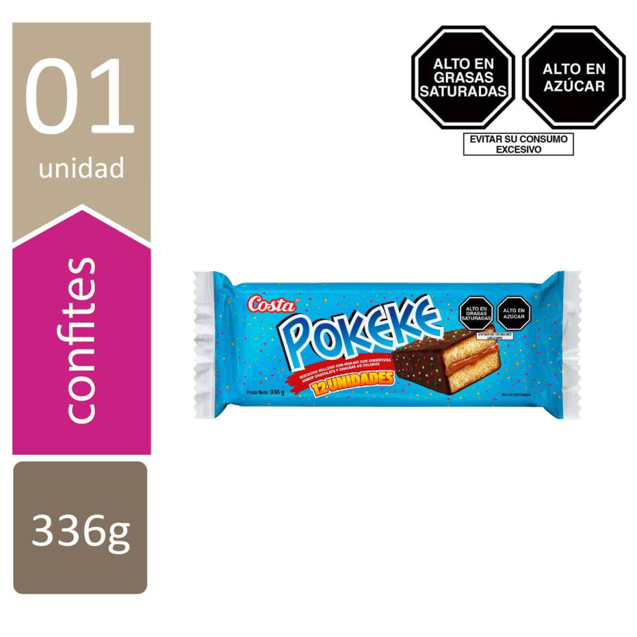 BIZCOCHO POKEKE COSTA 12x28 GR