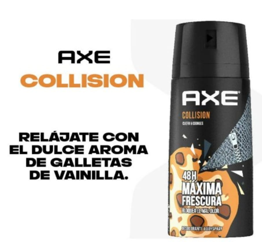 AXE DEO AER BS COLLISION 12X97G/150ML