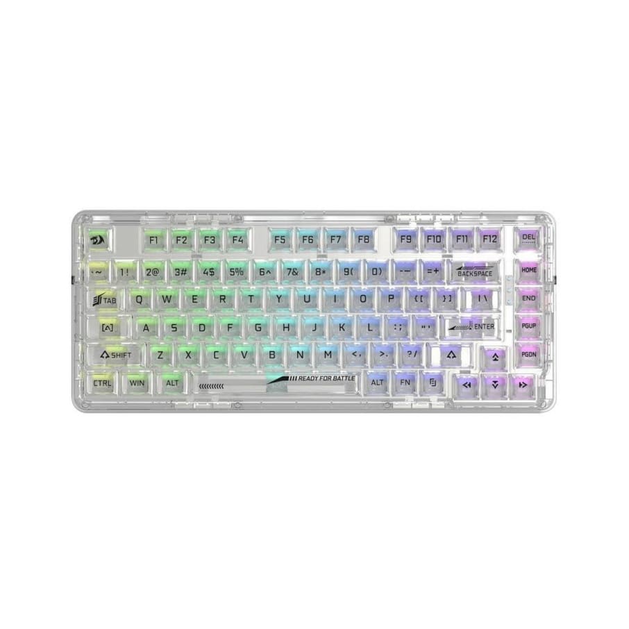 Teclado Redragon ELF PRO RGB-PRO Wireless English Transparente K649CT