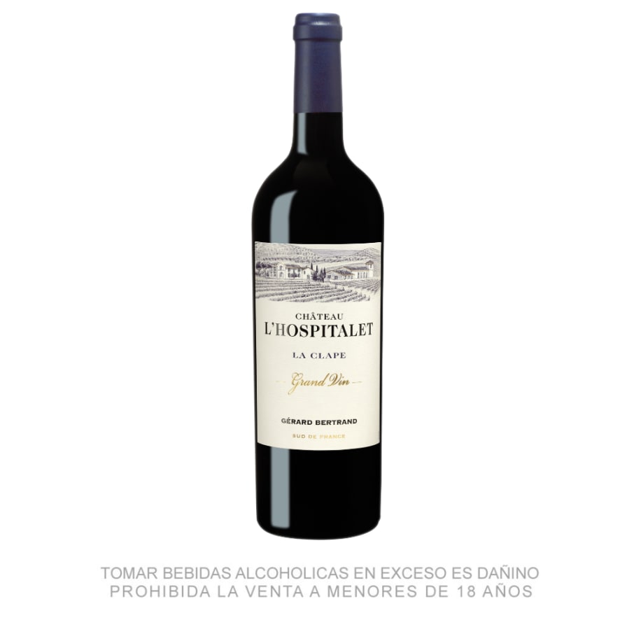 Vino Château l’ Hospitalet Rouge 750ml