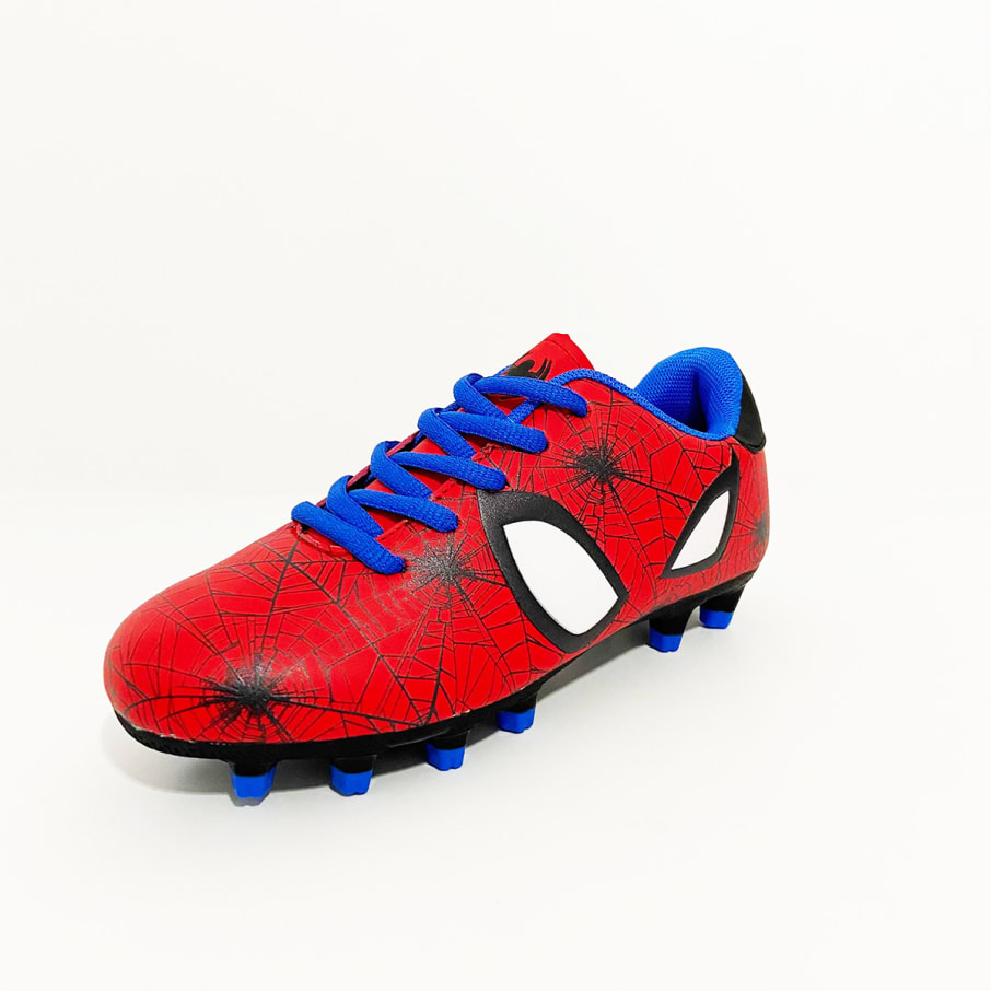 ZAPATILLA  FÚTBOL  SPIDERMAN COCOS ROJO