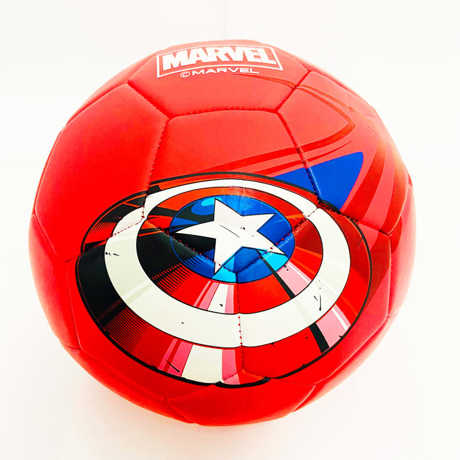 PELOTA FUTBOL AVENGERS ESCUDO ROJO